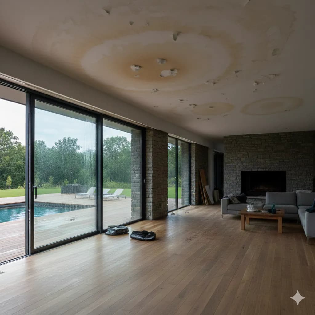 Detection de fuite d'eau