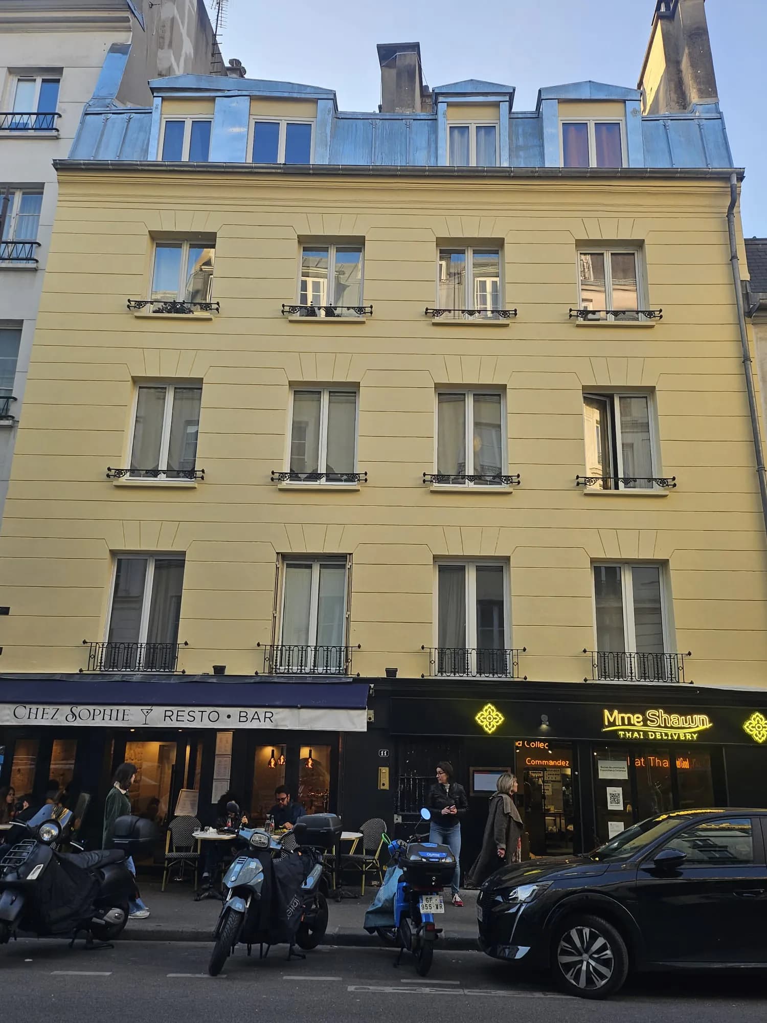 Façade après traitement ThermoReflect